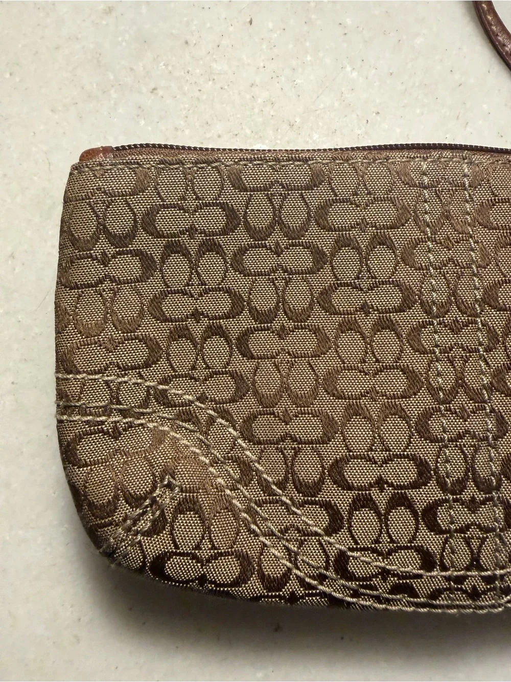 Vintage Coach Soho Wristlet